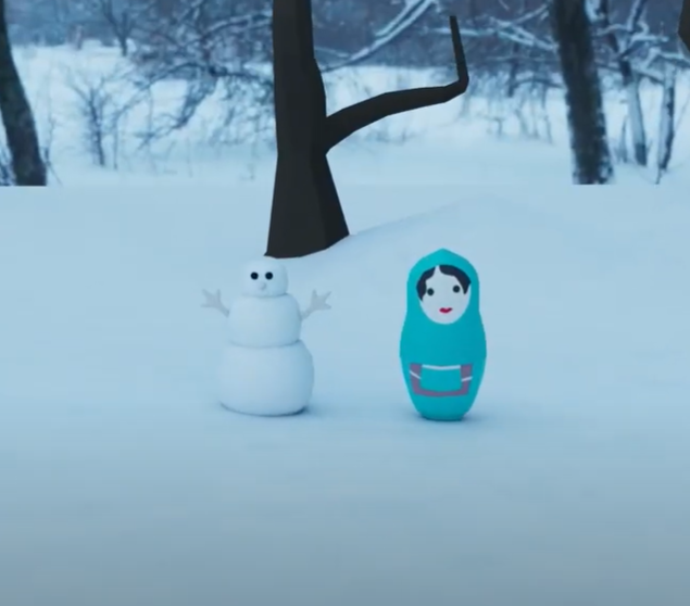 Snowman and Nested Doll